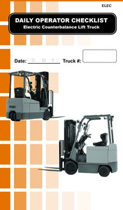 Checklist Caddy Re-fill Pack - Forklift Training Safety Products