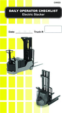 Checklist Caddy Re-fill Pack - Forklift Training Safety Products