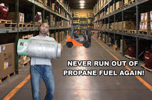Low Propane Fuel Gauge