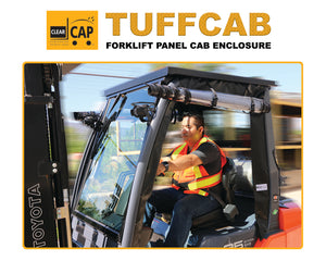 TuffCab Forklift Panel Cab Enclosure