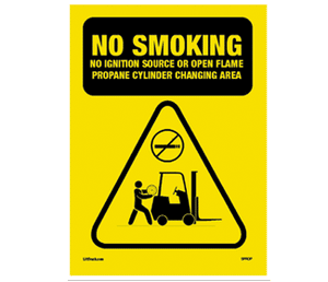Safety Sign - Forklift Training Safety Products